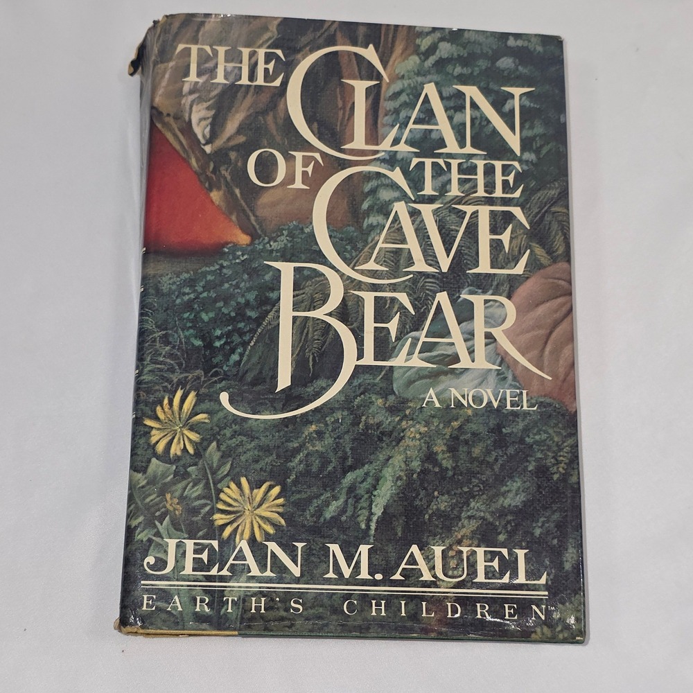Clan of the Cave Bear Jean M Auel Signed First Edition 4th Print Hardcover 1980